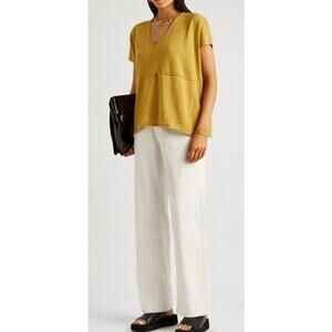 NWOT Eileen Fisher Linen Blend Top, Size XL